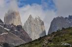 Nosso principal objetivo do dia, as famosas torres de granito no Parque Nacional Torres del Paine, no sul do Chile